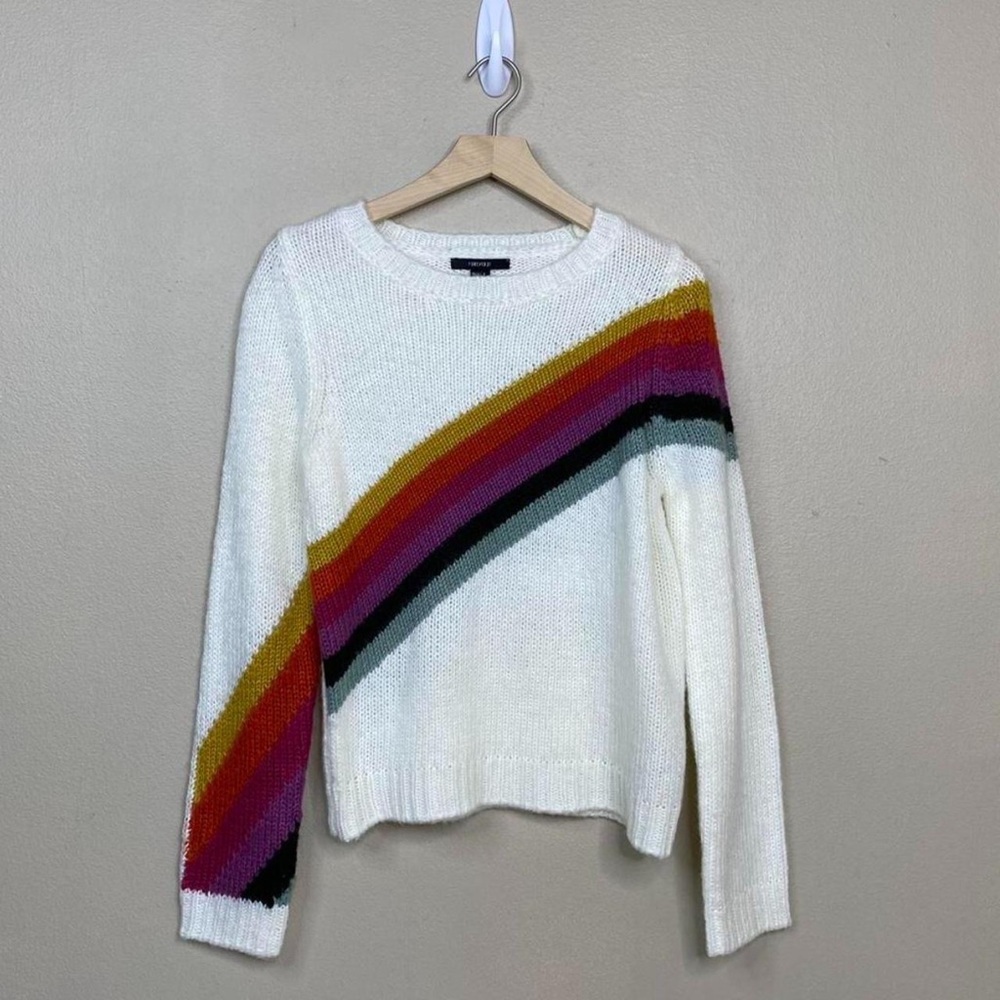Forever 21 retro stripes sweater